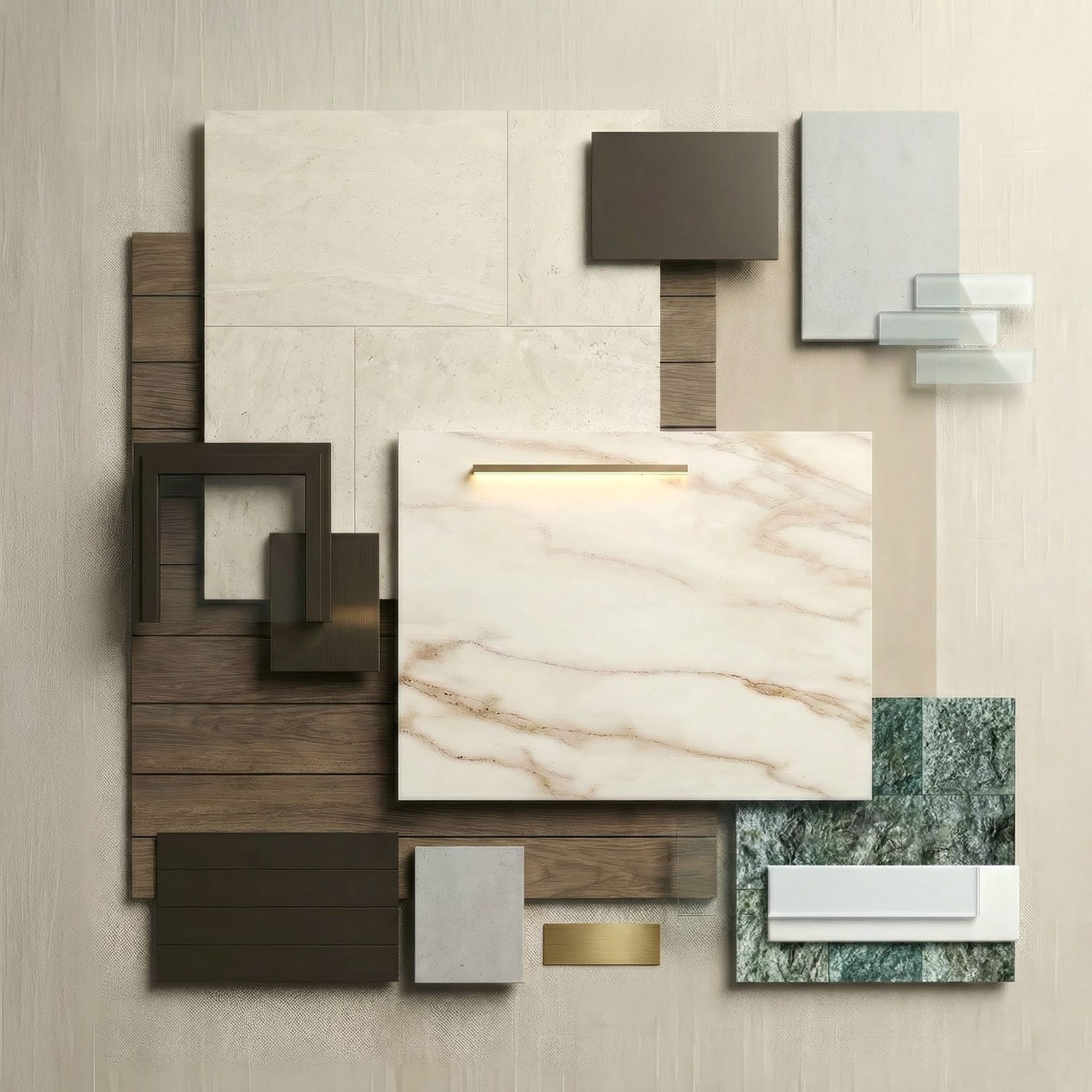 Moodboard de materiales