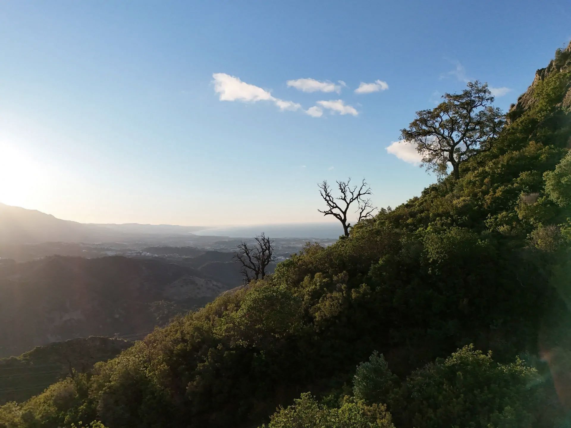Vista de las montañas